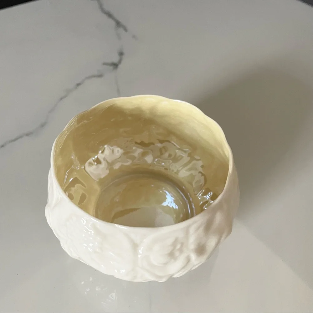 Small Floral Serving or Trinket Bowl by Belleek